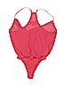 Lulu's 100% Polyester Burgundy Bodysuit Size S - photo 2