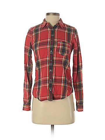 Hollister Long Sleeve Button-Down Shirt (view 1)