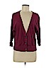Mossimo Supply Co. Burgundy Cardigan Size M - photo 1