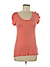 Mudd 100% Rayon Pink Short Sleeve T-Shirt Size M - photo 1