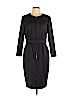 Boutique Moschino 100% Virgin Wool Black Casual Dress Size 12 - photo 1