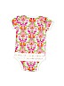 Vera Bradley 100% Cotton Pink Short Sleeve Onesie Size 6-9 mo - photo 2