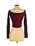 Forever 21 Burgundy Long Sleeve Top Size S - photo 2