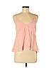 LACAUSA 100% Rayon Pink Sleeveless Blouse Size M - photo 1