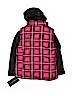 ZeroXposur 100% Polyester Checkered-gingham Pink Coat Size 7 - 8 - photo 2