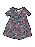 Jumping Beans 100% Polyester Print Gray Dress Size 5 - photo 2