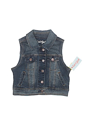 Cat & Jack Denim Vest (view 1)