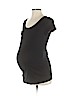 Bump Start by Motherhood Maternity Black Short Sleeve T-Shirt Size S - photo 1