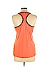 Nike 100% Polyester Orange Active Tank Size L - photo 2