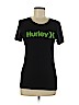 Hurley 100% Cotton Black Short Sleeve T-Shirt Size M - photo 1