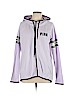 Victoria's Secret Pink Purple Zip Up Hoodie Size L - photo 1