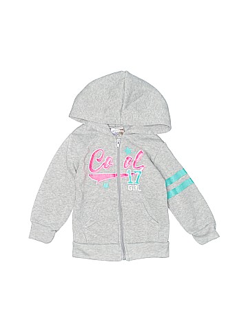 Angel Face Zip Up Hoodie (view 1)