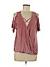 American Eagle Outfitters Pink Short Sleeve Top Size M - photo 1