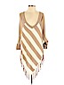 Double Zero 100% Cotton Tan Poncho Size S - photo 1