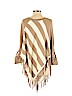 Double Zero 100% Cotton Tan Poncho Size S - photo 2