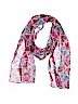 Delia's 100% Polyester Print Pink Scarf One size - photo 1