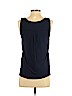 Ann Taylor LOFT 100% Rayon Blue Sleeveless Top Size S (petite) - photo 2