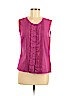 Banana Republic Factory Store 100% Polyester Pink Sleeveless Blouse Size M (petite) - photo 1
