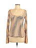 Free People 100% Cotton Tan Long Sleeve T-Shirt Size M - photo 1