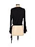 Lush Black Long Sleeve Top Size XS - photo 2