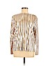 H&M 100% Polyester Gold Long Sleeve Blouse Size M - photo 1
