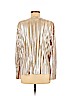 H&M 100% Polyester Gold Long Sleeve Blouse Size M - photo 2