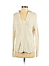 Roxy 100% Cotton Ivory Pullover Sweater Size XS - photo 1