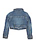 Mudd 100% Cotton Solid Blue Denim Jacket Size 7 - 8 - photo 2