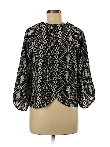 American Eagle Outfitters 3/4 Sleeve Blouse (view 2)