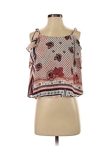 Topshop Short Sleeve Blouse (view 1)