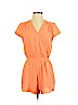 Bebe Orange Romper Size S (petite) - photo 1