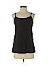 Eileen Fisher 100% Silk Black Sleeveless Silk Top Size S (petite) - photo 1