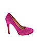 Shoedazzle Pink Heels Size 8 1/2 - photo 1