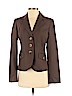Laundry by Shelli Segal Brown Wool Blazer Size 4 - photo 1