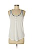 SO White Sleeveless Henley Size M - photo 1