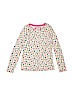 Mini Boden Floral Ivory Long Sleeve Henley Size 9 - 10 - photo 1