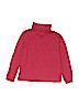 L.L.Bean 100% Cotton Red Turtleneck Sweater Size 8 - photo 2