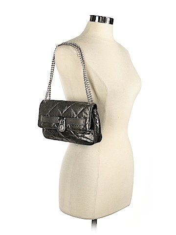MICHAEL Michael Kors Leather Shoulder Bag (view 2)