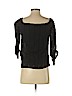 Bailey 44 100% Cotton Black 3/4 Sleeve Blouse Size XS - photo 2