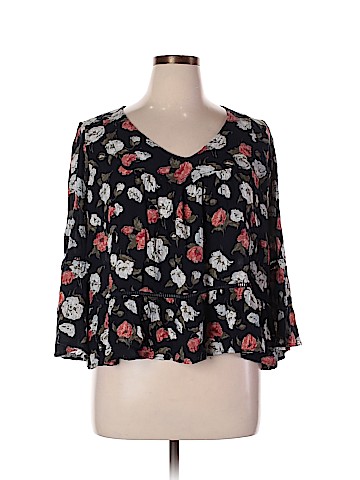 Abercrombie & Fitch Long Sleeve Blouse (view 1)