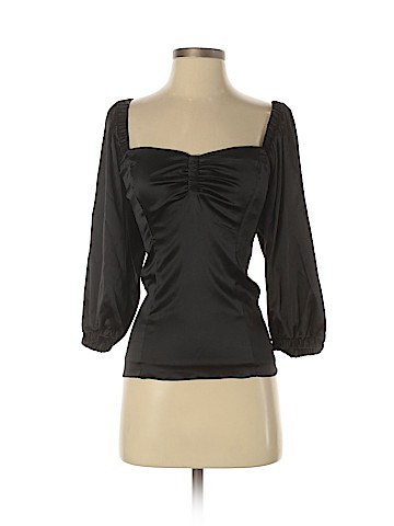 Marciano 3/4 Sleeve Silk Top (view 1)