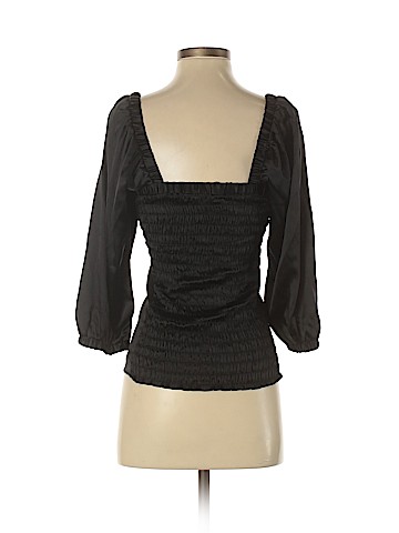 Marciano 3/4 Sleeve Silk Top (view 2)