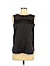 Vince Camuto 100% Polyester Black Sleeveless Top Size 6 - photo 1