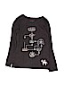 Cat & Jack Graphic Gray Long Sleeve T-Shirt Size 6 - 6X - photo 1