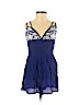 Forever 21 100% Rayon Blue Romper Size S - photo 1