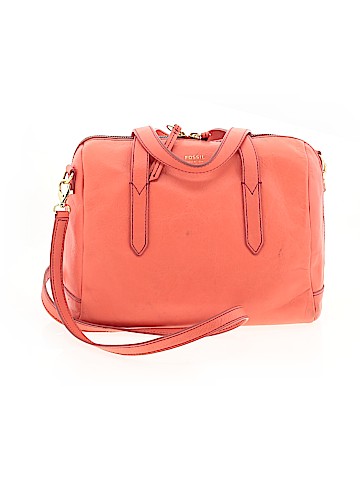 Fossil Leather Satchel (view 1)