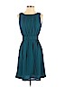 Hero & Leander 100% Silk Teal Casual Dress Size P (petite) - photo 1