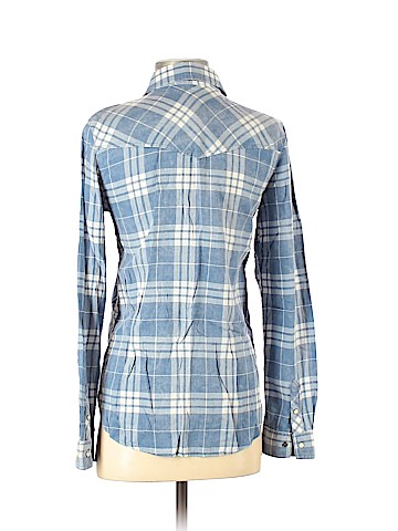 American Eagle Outfitters Long Sleeve Button-Down Shirt (view 2)