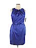 Jones Wear Blue Cocktail Dress Size 14 - photo 1
