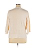 Chico's 100% Linen Ivory Pullover Sweater Size XL (3) - photo 2